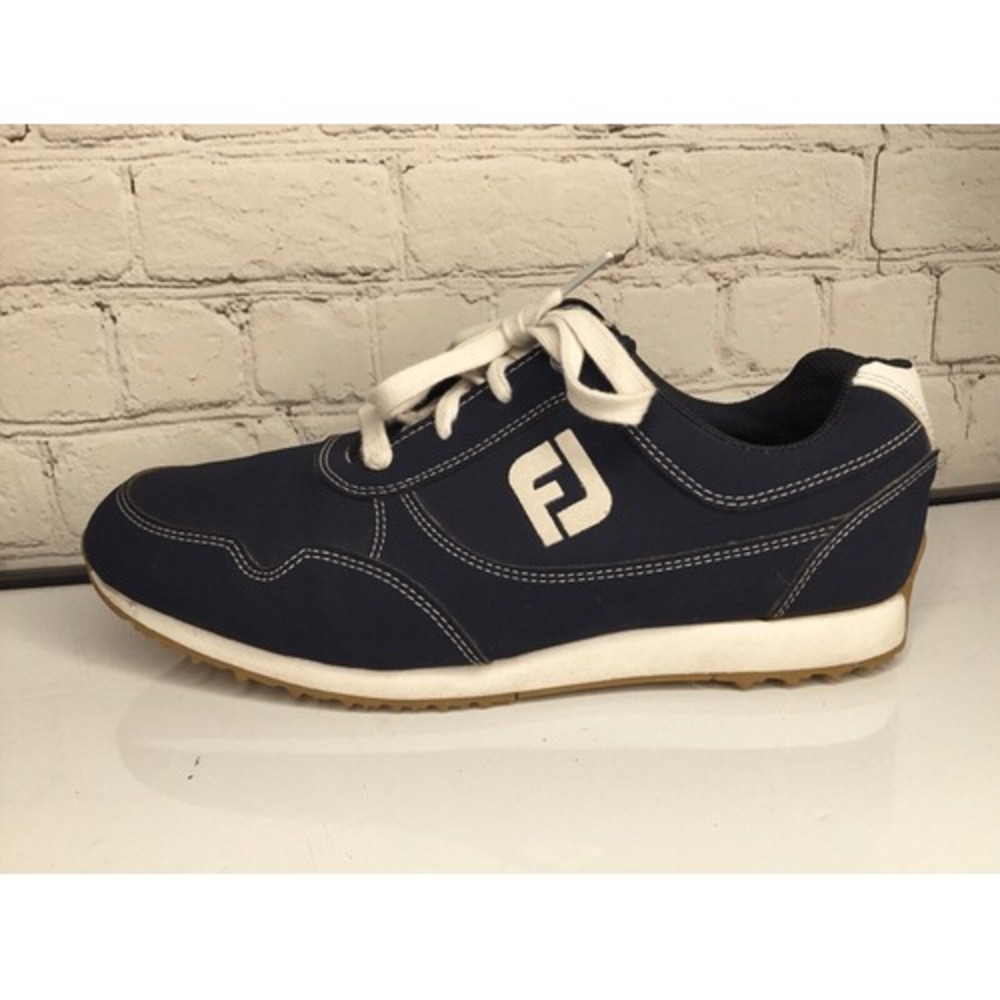Footjoy Womens 9,5  FJ Sport Spikeless Retro Blue Golf Shoes Medium‎ EUC